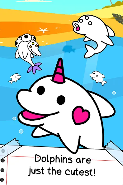 Dolphin Evolution: Idle Mutant — скриншот 1