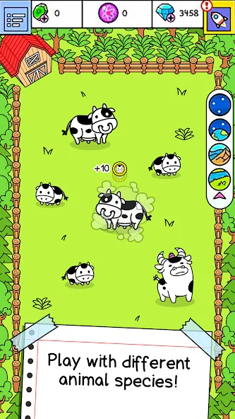 Evolution Galaxy: Mutant Merge — скриншот 2 Evolution Galaxy: Mutant Merge — скриншот 2