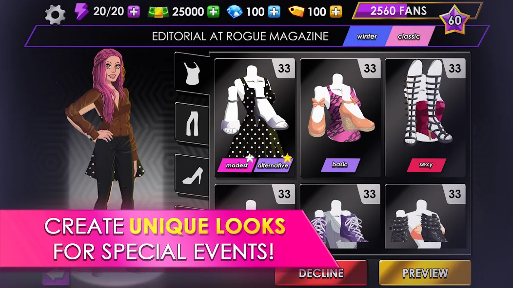 Fashion Fever: Dress Up Game — скриншот 2