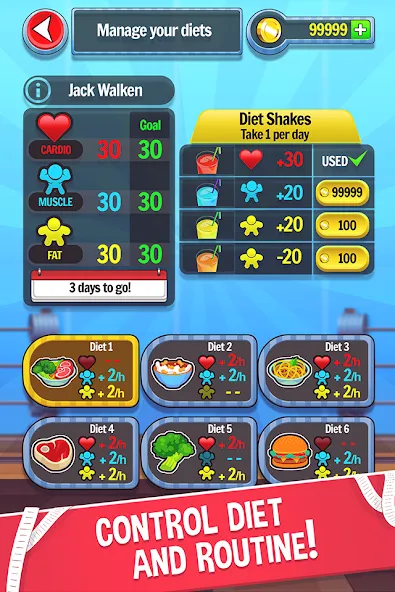 Fat No More: Sports Gym Game! — скриншот 3