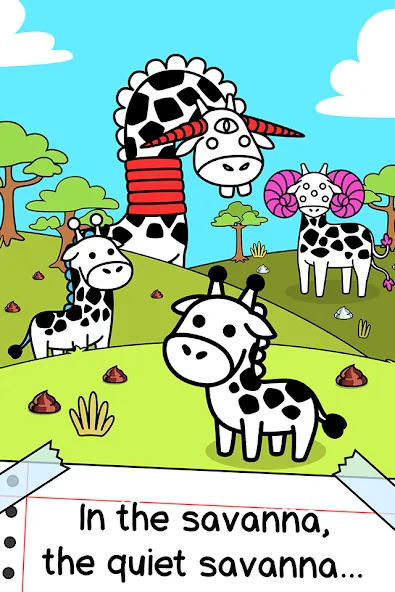 Giraffe Evolution: Idle Game — скриншот 1 Giraffe Evolution: Idle Game — скриншот 1