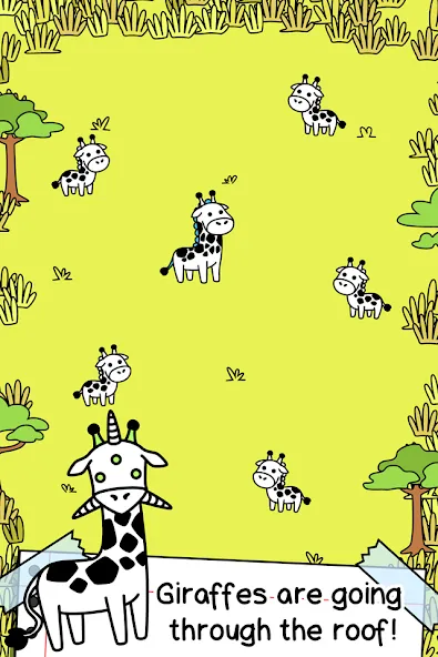 Giraffe Evolution: Idle Game — скриншот 2 Giraffe Evolution: Idle Game — скриншот 2