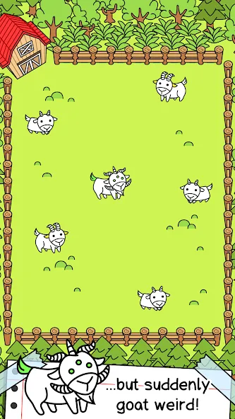 Goat Evolution: Animal Merge — скриншот 2