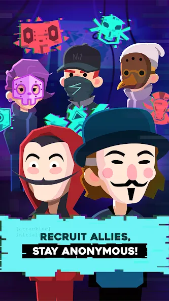 Hacking Hero: Hacker Clicker — скриншот 3