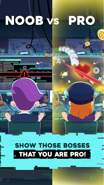 Hacking Hero: Hacker Clicker — скриншот 5