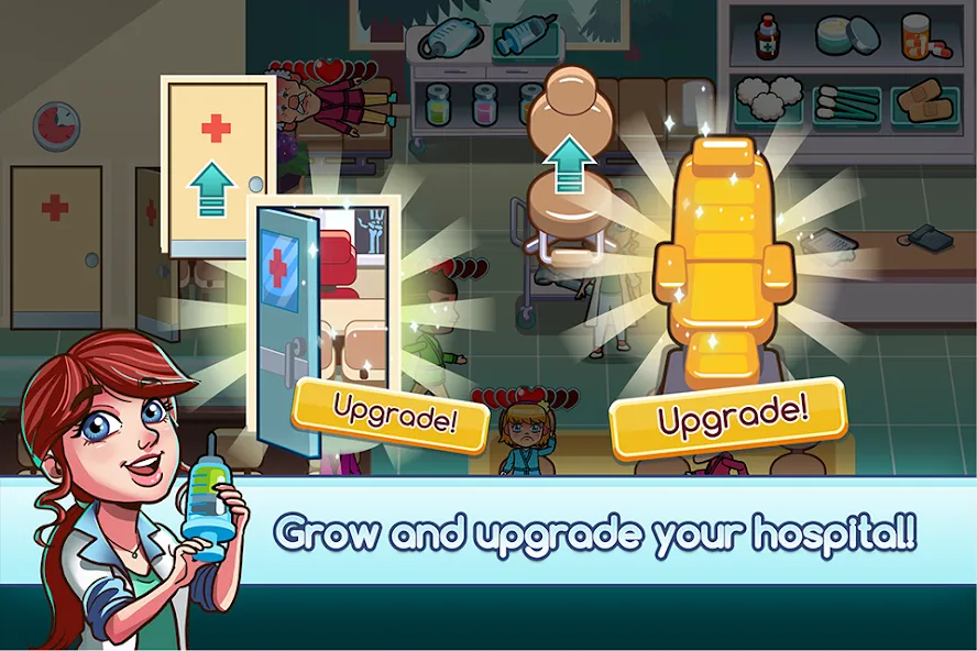 Hospital Dash Tycoon Simulator — скриншот 4
