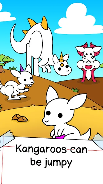Kangaroo Evolution: Simulator — скриншот 1