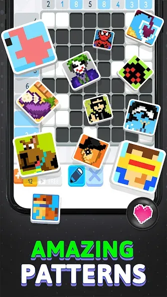 Nonogram Logic Pic: Pictogram — скриншот 4 Nonogram Logic Pic: Pictogram — скриншот 4