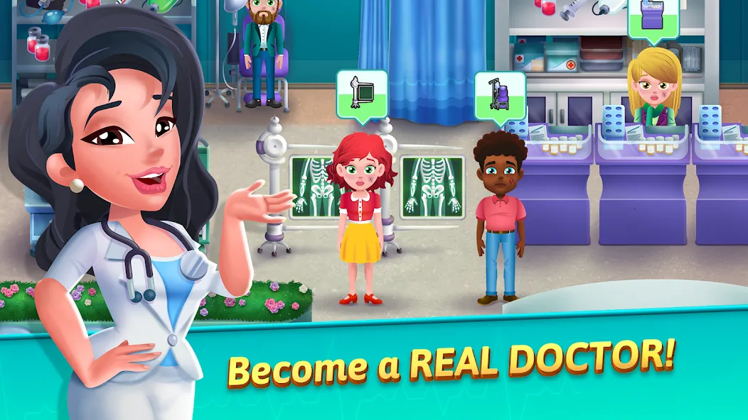 Medicine Dash: Hospital Game — скриншот 1