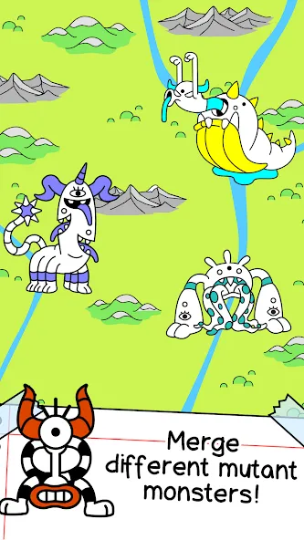 Monster Evolution: Merge Game — скриншот 3