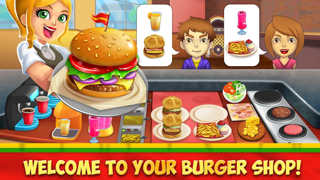 My Burger Shop 2: Food Game — скриншот 1 My Burger Shop 2: Food Game — скриншот 1
