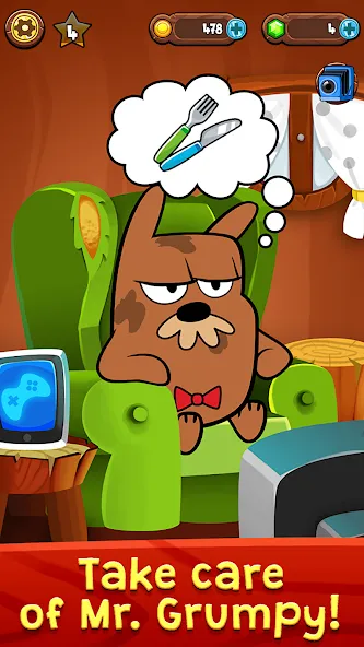 My Grumpy: Funny Virtual Pet — скриншот 1