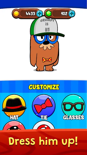My Grumpy: Funny Virtual Pet — скриншот 3