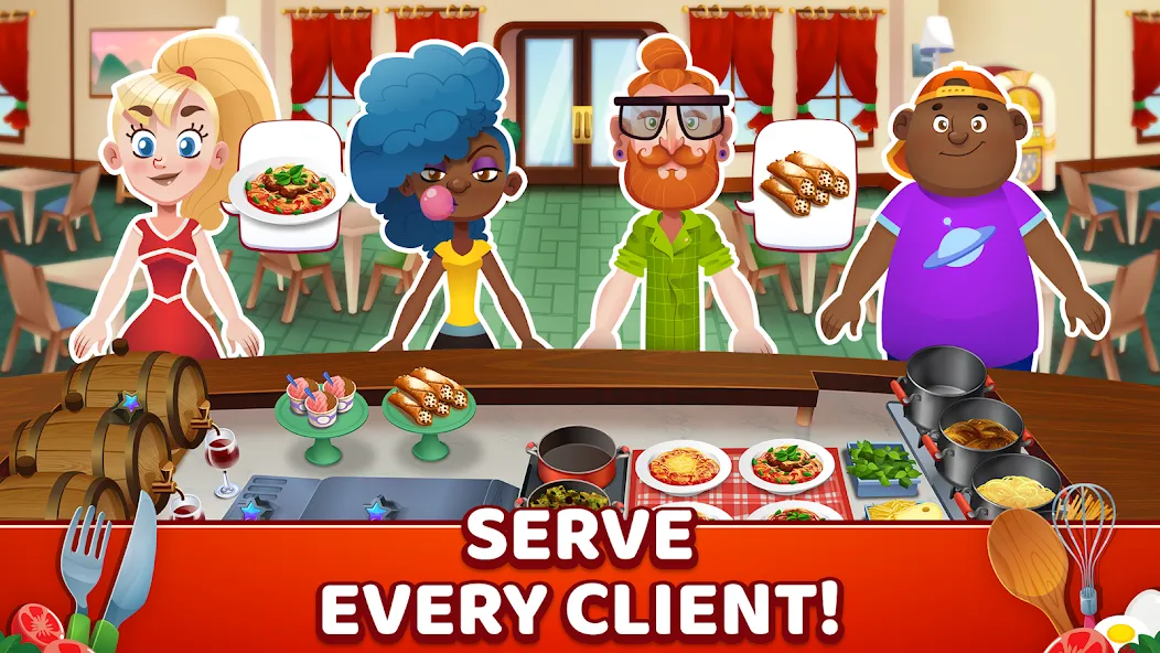 My Pasta Shop: Cooking Game — скриншот 2 My Pasta Shop: Cooking Game — скриншот 2