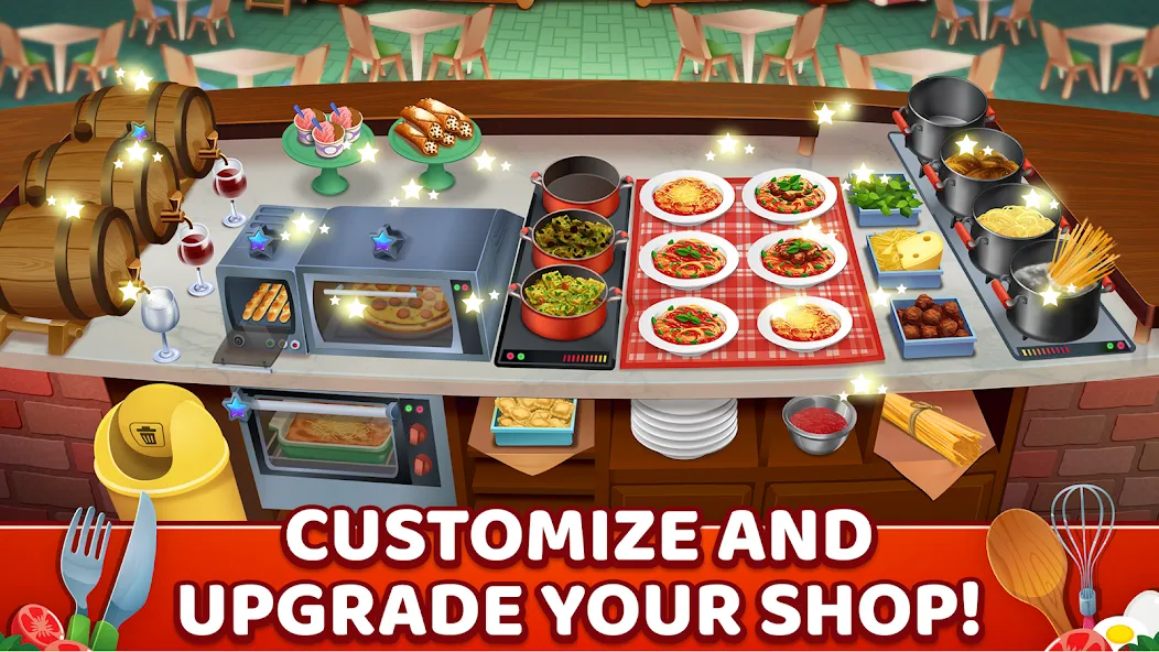 My Pasta Shop: Cooking Game — скриншот 4 My Pasta Shop: Cooking Game — скриншот 4
