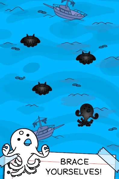 Octopus Evolution: Idle Game — скриншот 3 Octopus Evolution: Idle Game — скриншот 3