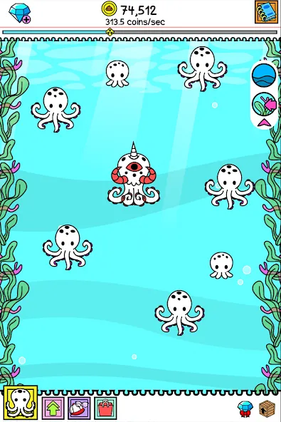 Octopus Evolution: Idle Game — скриншот 5
