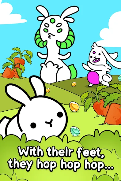 Rabbit Evolution: Merge Bunny — скриншот 1