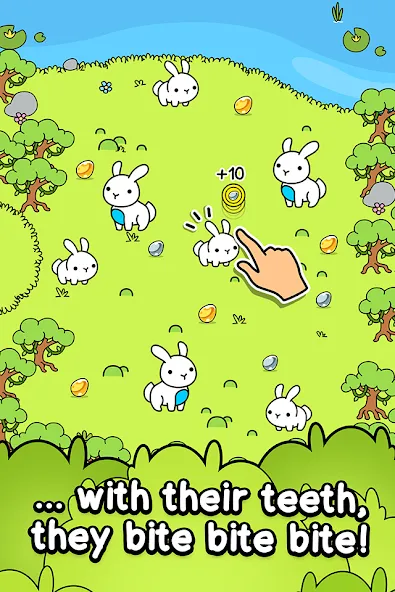 Rabbit Evolution: Merge Bunny — скриншот 2