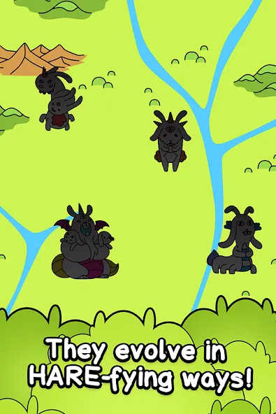Rabbit Evolution: Merge Bunny — скриншот 3