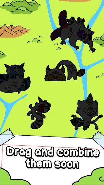 Raccoon Evolution: Idle Mutant — скриншот 3