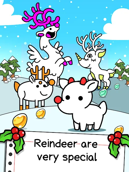 Reindeer Evolution: Idle Game — скриншот 5