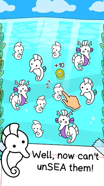 Seahorse Evolution: Sea Mutant — скриншот 2