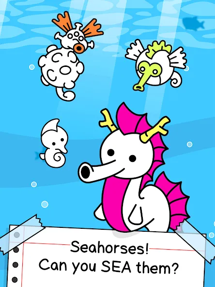 Seahorse Evolution: Sea Mutant — скриншот 5
