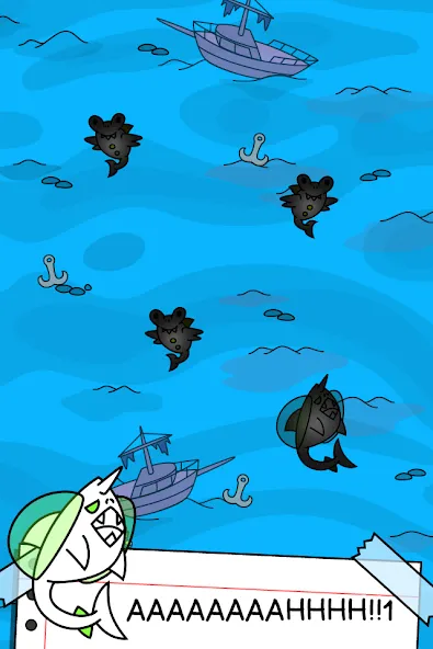 Shark Evolution: Idle Game — скриншот 3