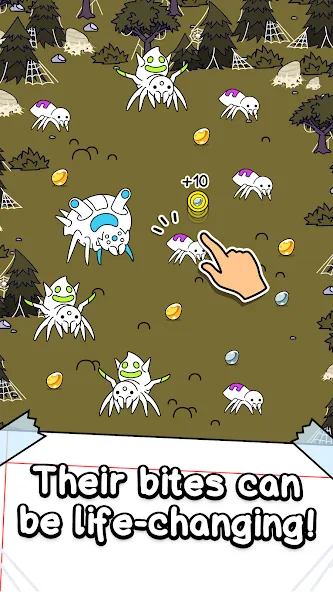 Spider Evolution: Idle Game — скриншот 2