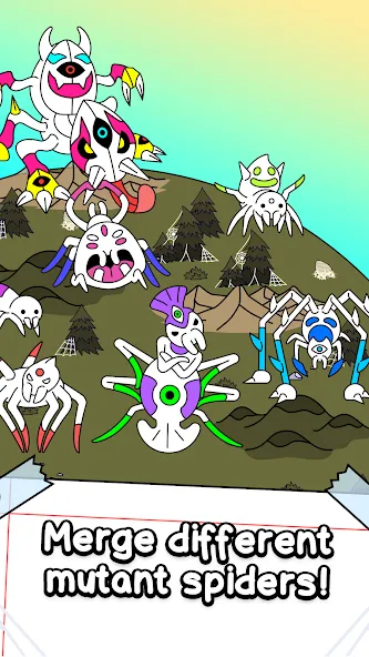 Spider Evolution: Idle Game — скриншот 3