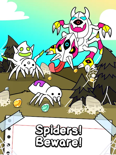 Spider Evolution: Idle Game — скриншот 5