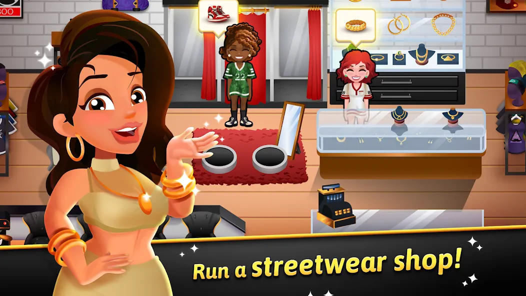 Hip Hop Salon Dash Beauty Game — скриншот 1 Hip Hop Salon Dash Beauty Game — скриншот 1