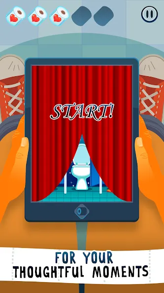 Toilet Time: Fun Mini Games — скриншот 2