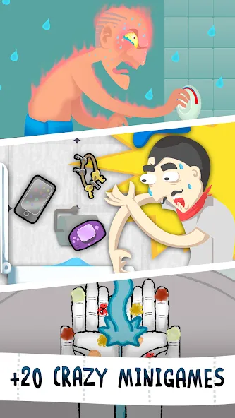 Toilet Time: Fun Mini Games — скриншот 3