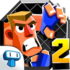 Взломанная UFB 2: Fighting Champions Game — Много денег и бесконечная выносливость