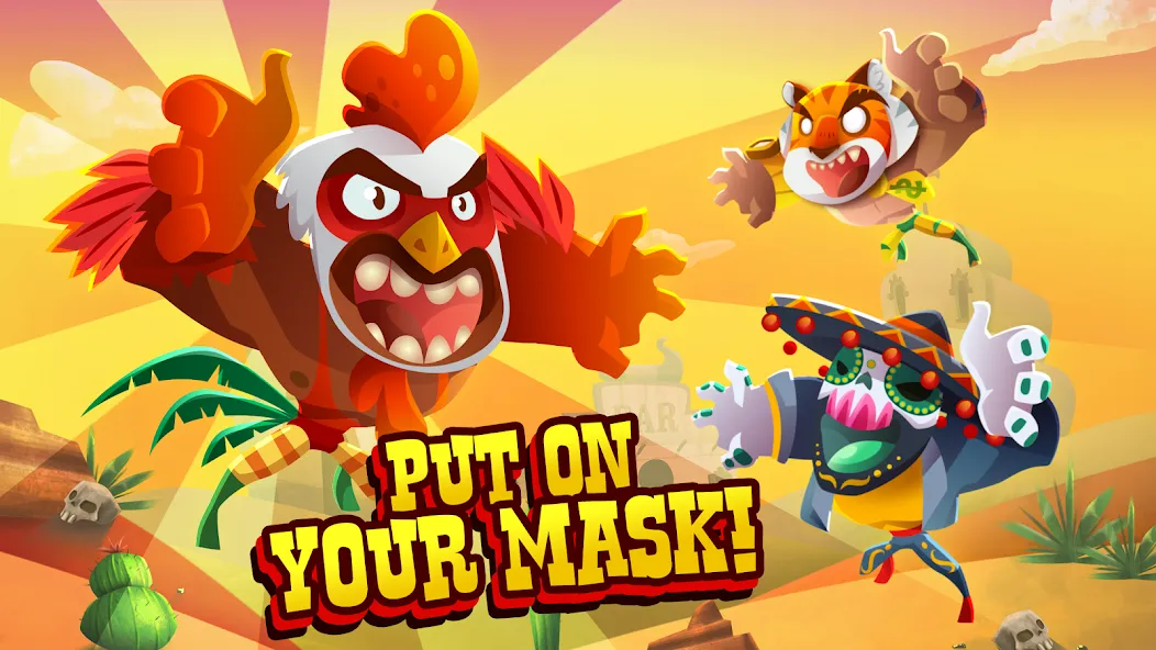UFB Lucha Libre: Fight Game — скриншот 1