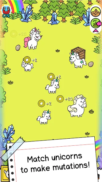 Unicorn Evolution: Idle Catch — скриншот 2