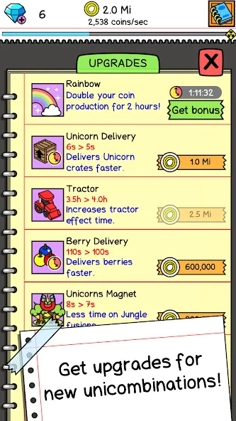 Unicorn Evolution: Idle Catch — скриншот 4