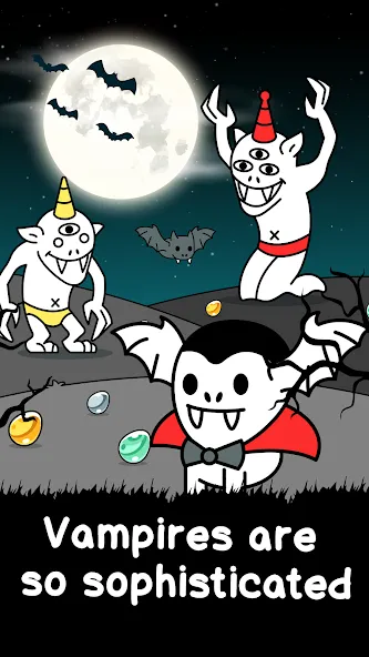Vampire Evolution: Idle Horror — скриншот 1