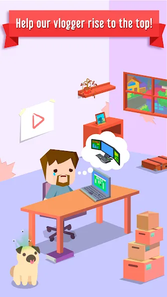 Vlogger Go Viral: Tuber Life — скриншот 1