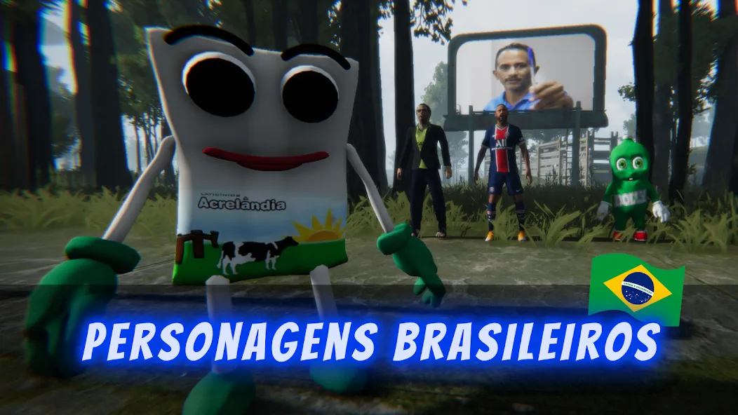 Nextbots Memes BR: Online/MP — скриншот 4