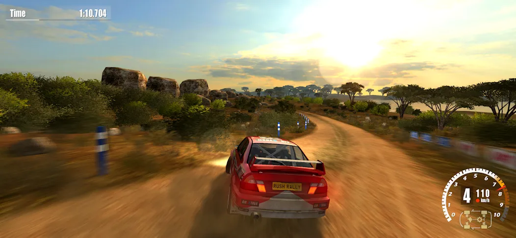 Rush Rally 3 Demo — скриншот 2