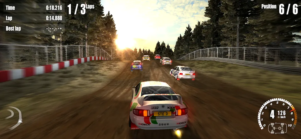 Rush Rally 3 Demo — скриншот 4