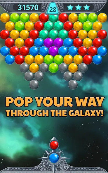 Bubble Shooter Space — скриншот 3