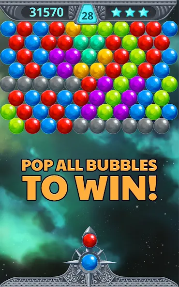 Bubble Shooter Space — скриншот 4