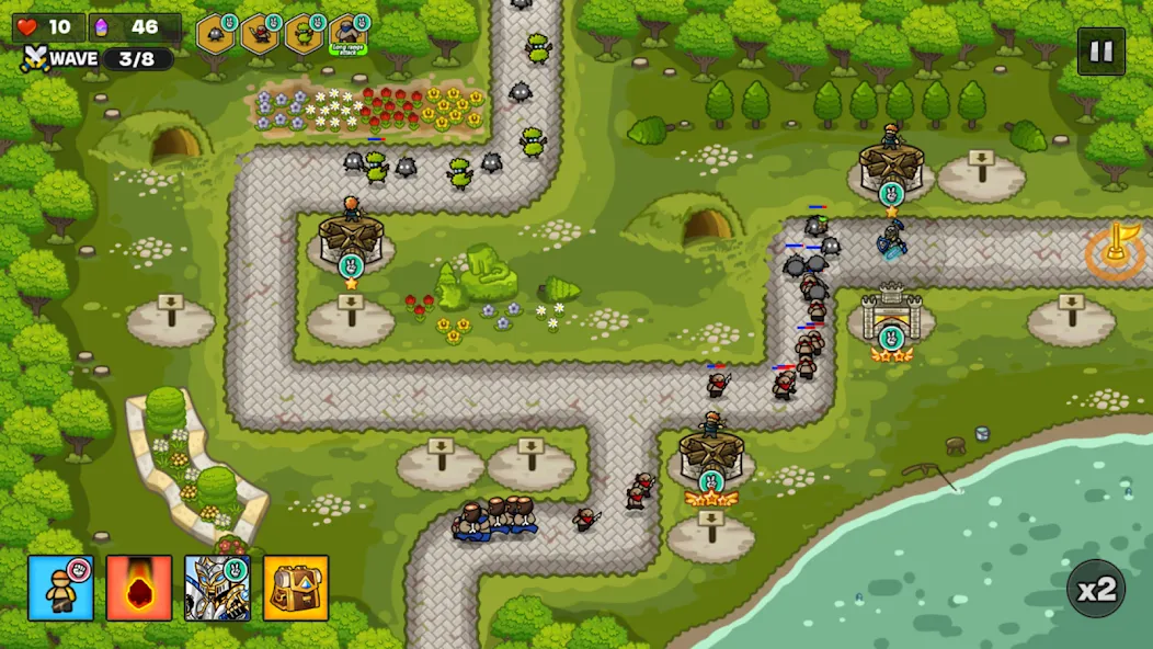 Gold tower defence M — скриншот 4