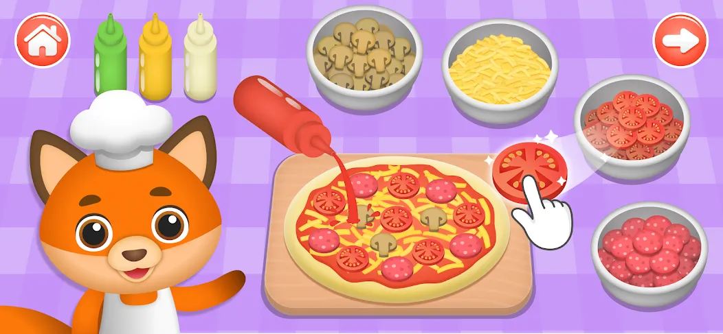 Kids Cooking Games 2+ Year Old — скриншот 2