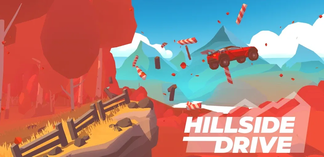 Hillside Drive: car racing — скриншот 1 Hillside Drive: car racing — скриншот 1