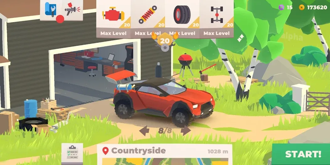 Hillside Drive: car racing — скриншот 5